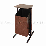 Квадратные металлические урны