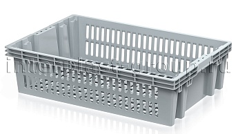 Ящик для овощей, фруктов и хлеба Евролоток серый в Россоше