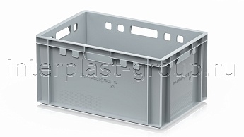 Ящик для мяса и колбасных изделий Е-3 серый в Россоше Ящик для мяса и колбасных изделий Е-3 серый в Россоше