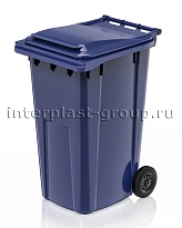 Контейнер для мусора 240 л синий облегченный 240 синий в Россоше Контейнер для мусора 240 л синий облегченный 240 синий в Россоше