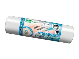 Мешки для мусора 360 л, белые, в рулоне 10 шт., ПВД 65 мкм, 1400х1000 мм, PREMIUM+, 3601015302 в Россоше Мешки для мусора 360 л, белые, в рулоне 10 шт., ПВД 65 мкм, 1400х1000 мм, PREMIUM+, 3601015302 в Россоше