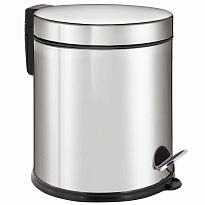 Ведро-контейнер для мусора урна с педалью LAIMA Classic Plus, 5 л, зеркальное в Россоше Ведро-контейнер для мусора урна с педалью LAIMA Classic Plus, 5 л, зеркальное в Россоше