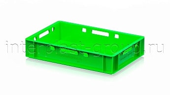 Ящик для мяса и колбасных изделий Е-1 светло-зеленый в Россоше Ящик для мяса и колбасных изделий Е-1 светло-зеленый в Россоше