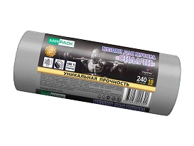 Мешки для мусора 240 л, ароматизированные, серые, в рулоне 10 шт., ПВД 40 мкм, 1500х1100 мм, СИЛАЧИ, sil240111101 в Россоше Мешки для мусора 240 л, ароматизированные, серые, в рулоне 10 шт., ПВД 40 мкм, 1500х1100 мм, СИЛАЧИ, sil240111101 в Россоше