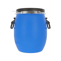 Бочка пластиковая 20 л с хомутом в Россоше Бочка пластиковая 20 л с хомутом в Россоше