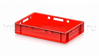 Ящик для мяса и колбасных изделий Е-1 красный в Россоше