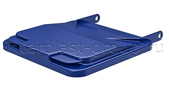 Комплект крышки для контейнера 120 л. синяя синий в Россоше Комплект крышки для контейнера 120 л. синяя синий в Россоше