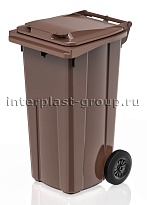 Мусорный контейнер 120 л коричневый 120 коричневый в Россоше