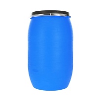 Бочка пластиковая 127 л с хомутом в Россоше Бочка пластиковая 127 л с хомутом в Россоше