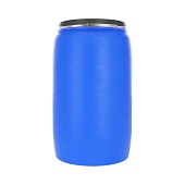 Бочка пластиковая 227 л с хомутом