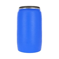 Бочка пластиковая 227 л с хомутом в Россоше Бочка пластиковая 227 л с хомутом в Россоше