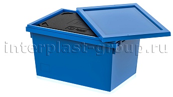 Изотермический контейнер KV 6432 в сборе с крышкой голубой в Россоше