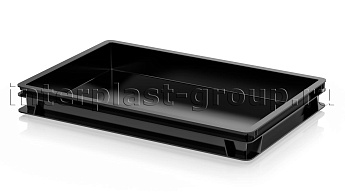 Ящик для полуфабрикатов сплошной черный в Россоше