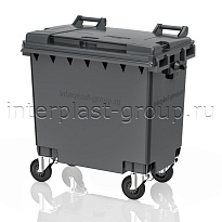 Мусорный контейнер 770 л серый 770 серый в Россоше Мусорный контейнер 770 л серый 770 серый в Россоше