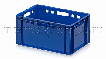 Ящик для мяса и колбасных изделий Е-3 синий в Россоше