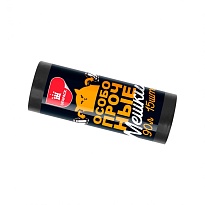 Мешки для мусора 90 л, черные, рулон 15 шт., ПНД, 20 мкм, 850х650 мм, Особопрочные, МП7825 в Россоше Мешки для мусора 90 л, черные, рулон 15 шт., ПНД, 20 мкм, 850х650 мм, Особопрочные, МП7825 в Россоше