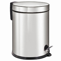 Ведро-контейнер для мусора урна с педалью LAIMA Classic Plus, 12 л, зеркальное в Россоше Ведро-контейнер для мусора урна с педалью LAIMA Classic Plus, 12 л, зеркальное в Россоше