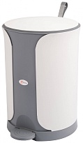 Контейнер для мусора Sтилъ с педалью 7 л серый 7 серый в Россоше Контейнер для мусора Sтилъ с педалью 7 л серый 7 серый в Россоше