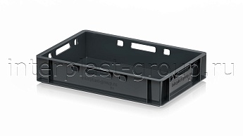 Ящик для мяса и колбасных изделий Е-1 темно-серый в Россоше