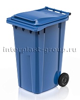 Контейнер для мусора 240 л голубой облегченный 240 голубой в Россоше Контейнер для мусора 240 л голубой облегченный 240 голубой в Россоше