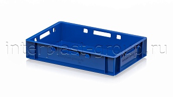 Ящик для мяса и колбасных изделий Е-1 синий в Россоше Ящик для мяса и колбасных изделий Е-1 синий в Россоше