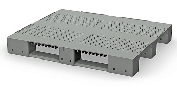 Поддон пластиковый перфорированный (усилен 1 трубой) в Россоше Поддон пластиковый перфорированный (усилен 1 трубой) в Россоше