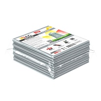 Мешки для мусора 160 л, светло-серые, в пачке 10 шт., ПВД, 40 мкм, 900х1100 мм, i-Bag в Россоше