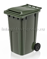 Контейнер для мусора 240 л зеленый облегченный 240 зеленый в Россоше